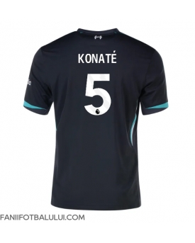 Liverpool Ibrahima Konate #5 Tricou Fotbal Replică 2024-25 Barbati Deplasare